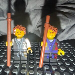 Teen Wu and Teen Garmadon Minifigures
